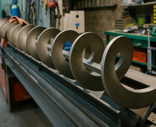 Presupuesto de máquina de sinfín a medida en España