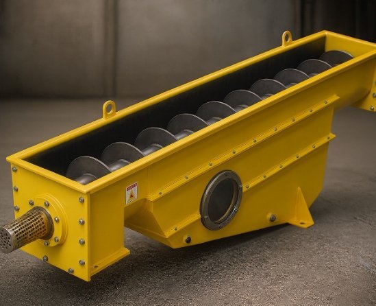 Transportador sinfín para alimentación de caldera en Antequera y resto de Málaga